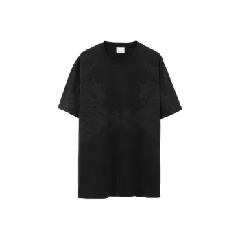 Burberry Equestrian Knight Round neck T shirt