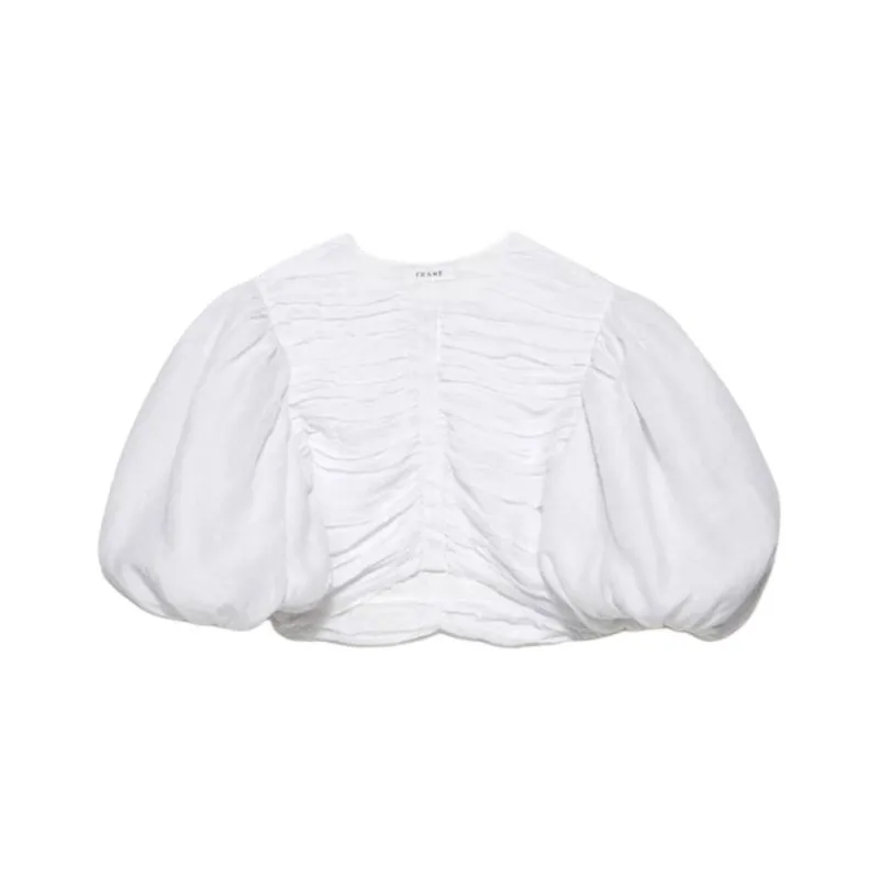 FRAME T-Shirts Women's White-0