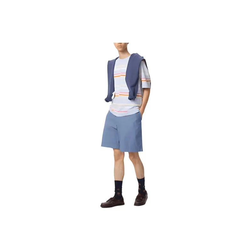 Jw Anderson X UNIQLO Casual Shorts Unisex Light Blue-0