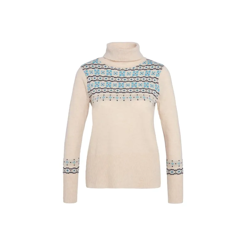 BARBOUR Herring Knitted Jumper Sweater Women's Beige-0