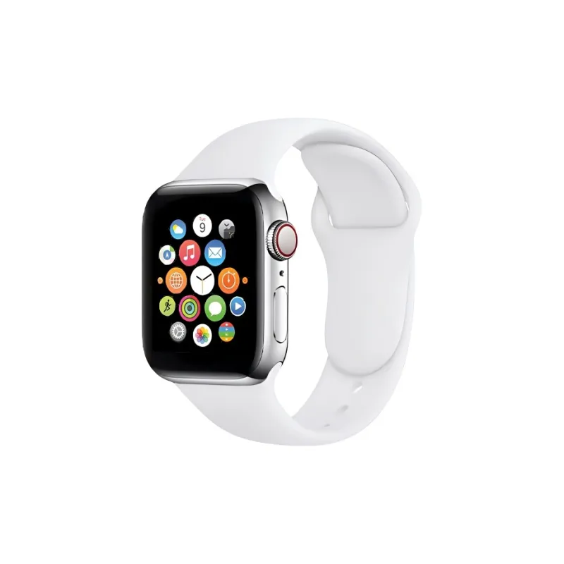 MUZHITIANKONG Apple Compatibility Watch Band Silicone Material-2