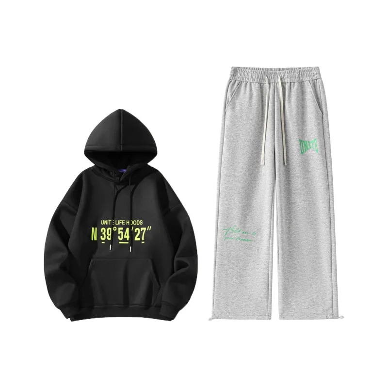 Unite Life HOODS Sweatshirt Set Unisex-2