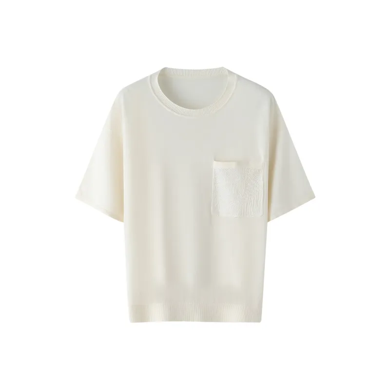 H YXIANG Knitwear Women's Cream White-0