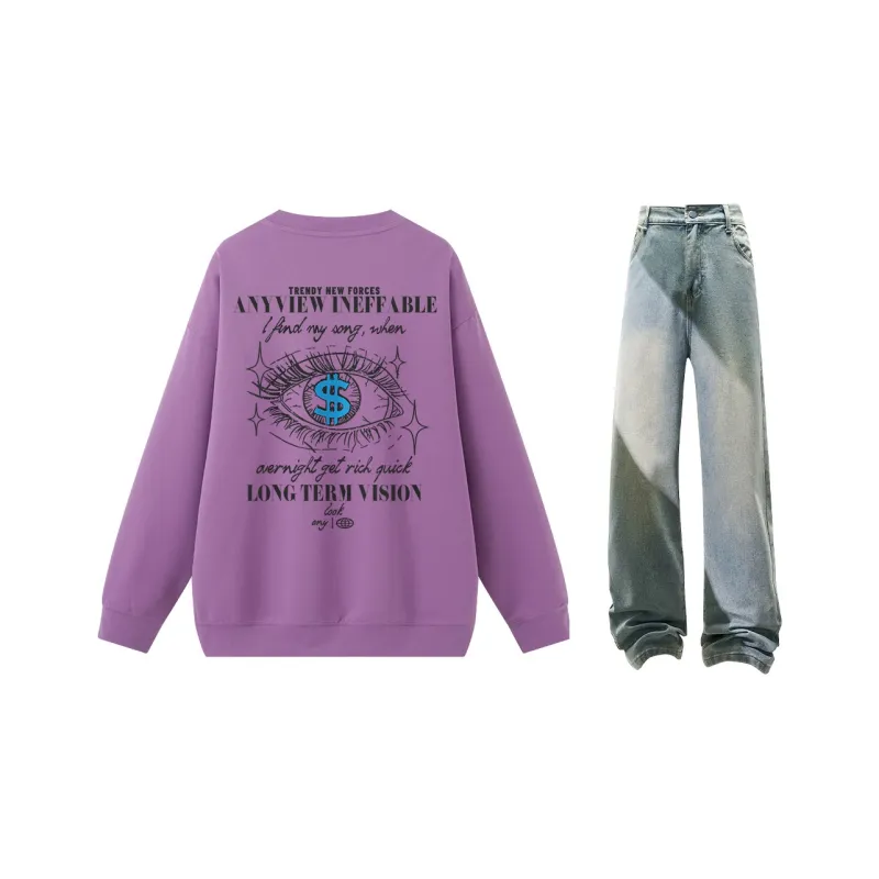 Anyveiw Sweatshirt Sets Unisex-16
