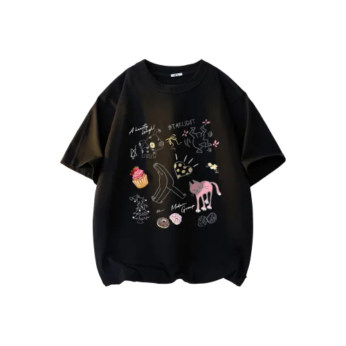 Warrior Huichao Riding The Wind Collection Drop Shoulder Sleeve T Shirt Women's