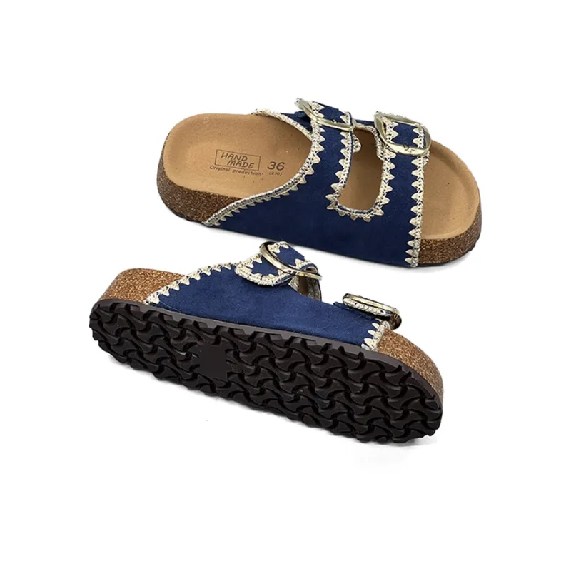DOLIN COLLECTION Slide Slippers Platform Outerwear Women's-2