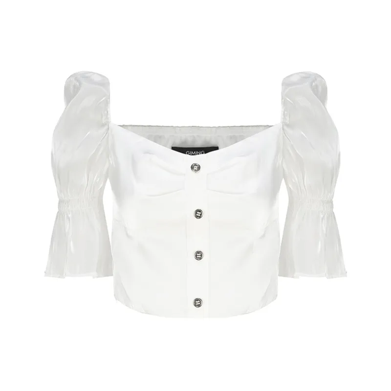 GIMING Shirts Women's White-0