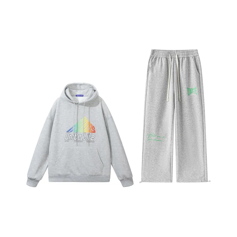 Unite Life HOODS Casual Sportswear Unisex-5