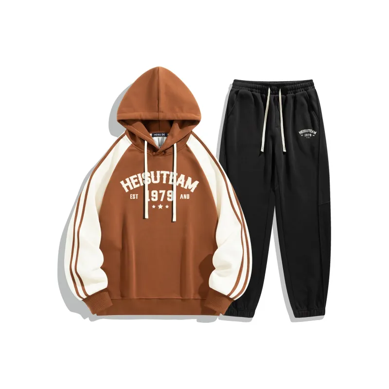 HEISU Sweatshirt Sets Men-4