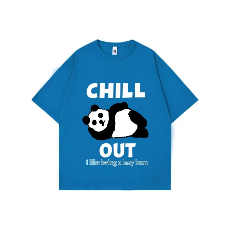 PANDA BASE T Shirts Women's-9