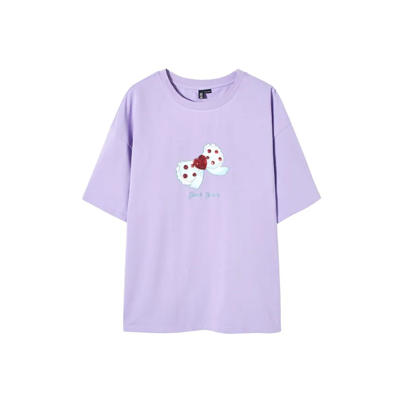 SEENFAAN NEON MOUSE/neon Mouse Joint T-Shirts Women's-0