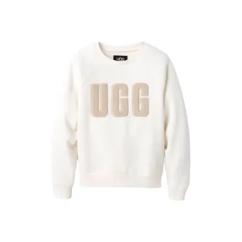 UGG Madeline Fuzzy Logo Crewneck Sweatshirt