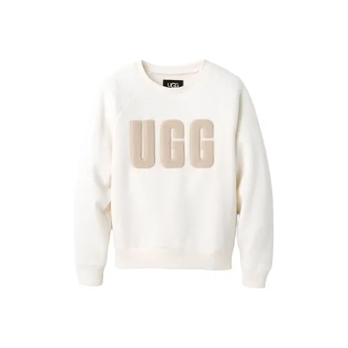 UGG Madeline Fuzzy Logo Crewneck Sweatshirt