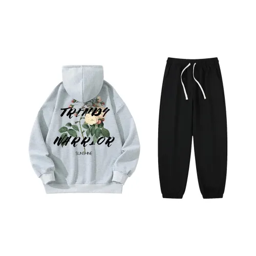 WARRIOR Sweatshirt Sets Unisex