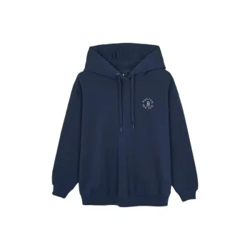 MLB Basic Boston Red Sox Mega Overfit Boston Red So Sweatshirt Women's Navy Blue
