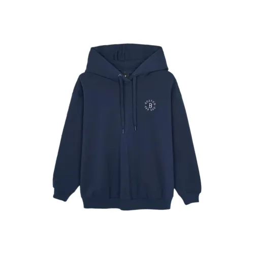 MLB Basic Boston Red Sox Mega Overfit Boston Red So Sweatshirt Women's Navy Blue