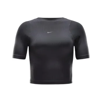 Nike Zenvy Rib Women's Dri FIT Short Sleeve Top