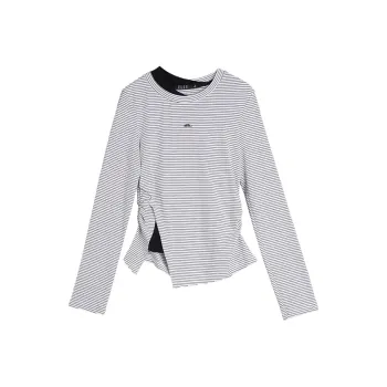 ELLE T Shirt Women's Black White