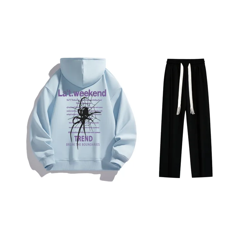 LA'T.WEEKEND Sweatshirt Set Unisex-10