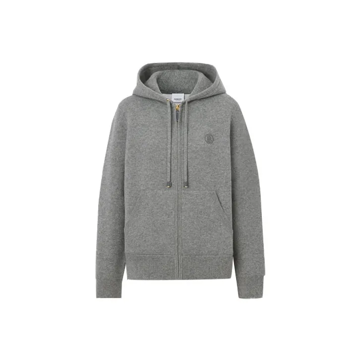 Burberry Sweatshirts Women's Light Heather Gray-0