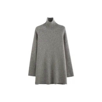 Tonlion Sweater Women's Medium Heather Gray