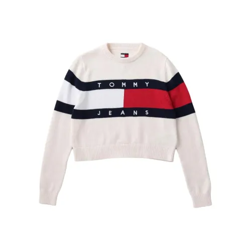 tommy Front Hilfiger Sweater Women's White