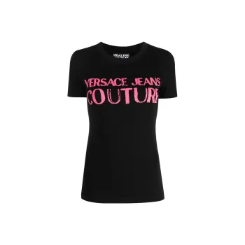 VERSACE JEANS COUTURE T Shirt Women's Black