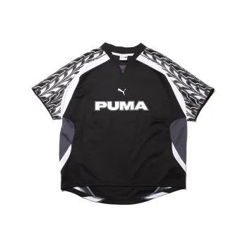 PUMA Football SS24 Soccer Jerseys Unisex Black White Gray