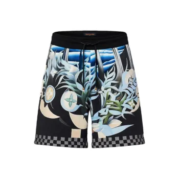 LOUIS VUITTON Casual Shorts Men's Marine Blue