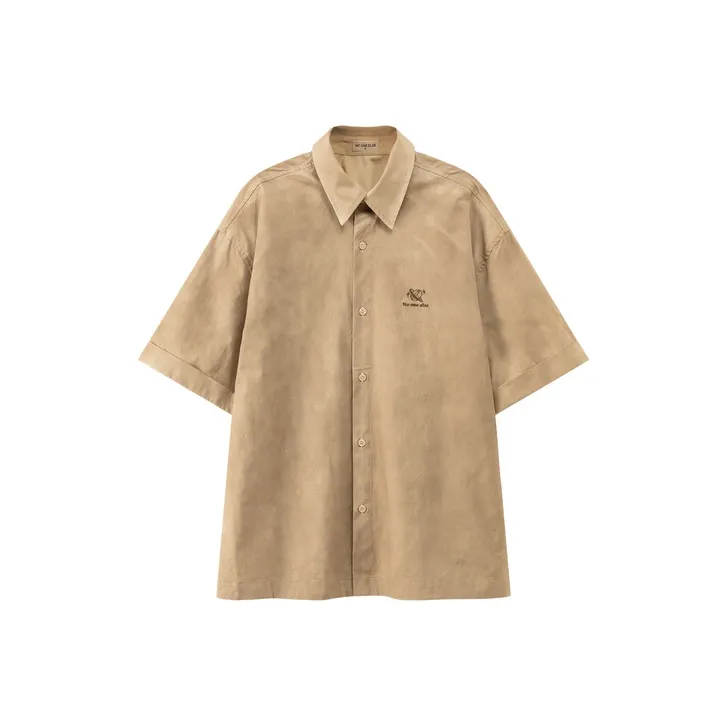 NO ONE ELSE Shirts Unisex Khaki-0