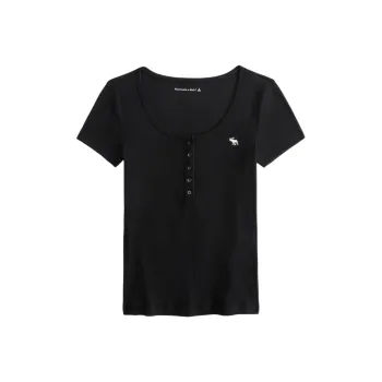 Abercrombie＆Fitch Regular T Shirt Women's Black
