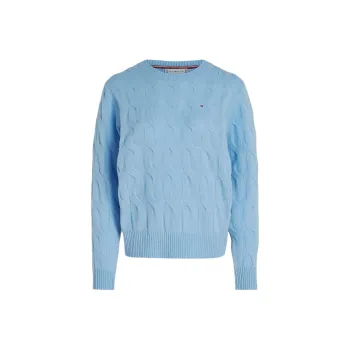 Tommy Hilfiger Sweater Women's Light Blue
