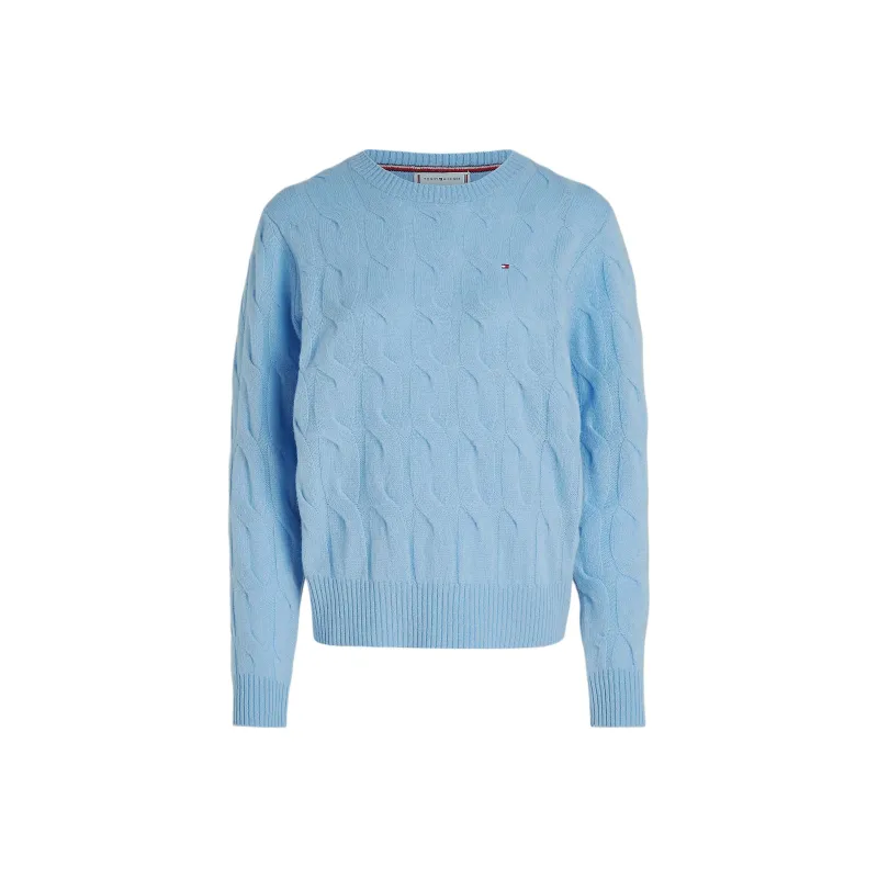 Tommy Hilfiger Sweater Women's Light Blue-0