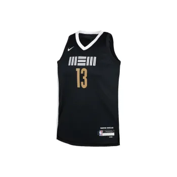 NBA Memphis Grizzlies Nike City Swingman Jaren Jackson Jr Basketball Jerseys Men's Black