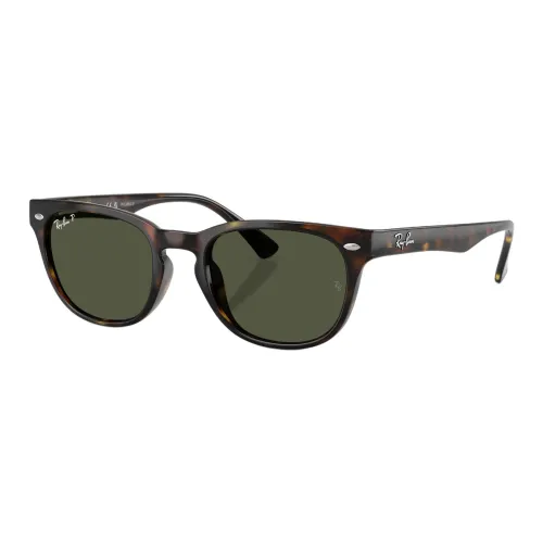 RayBan Irregular Shape Sunglasses Kids Green