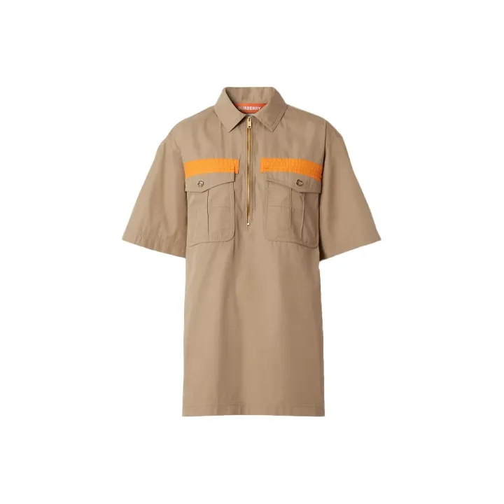 Burberry Shirts Women's Khaki-0