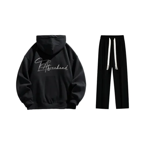 LA'T.WEEKEND Sweatshirt Set Unisex