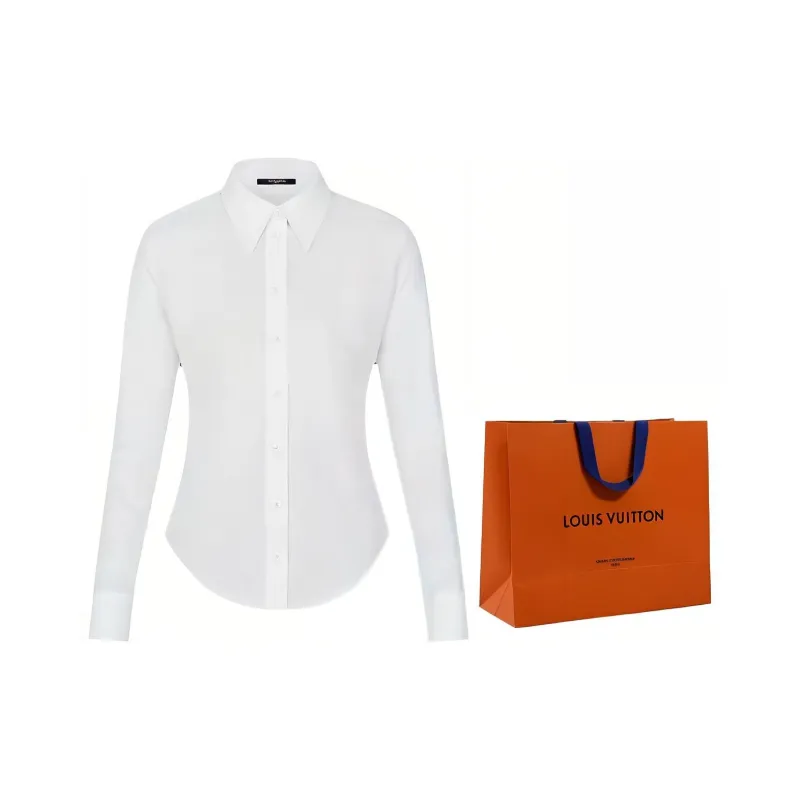 LOUIS VUITTON Long Sleeved Fitted Shirt-6