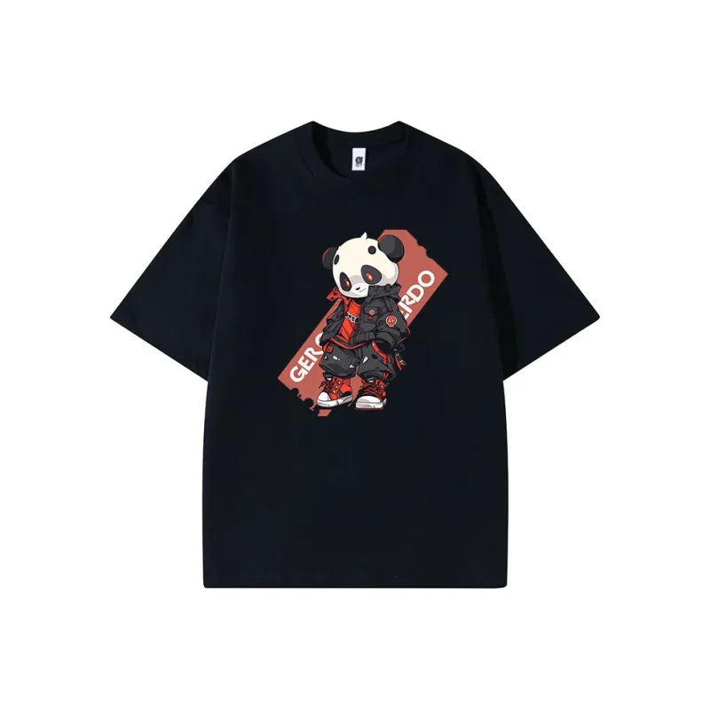 PANDA BASE T Shirts Women's-10