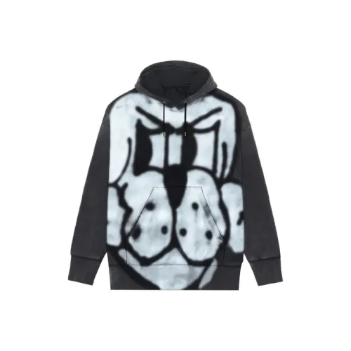Givenchy X Chito Oversized Hoodie With Tag Effect Dog Print 'Black'