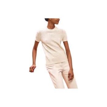 HERMES FW22 Sweater Women's Beige