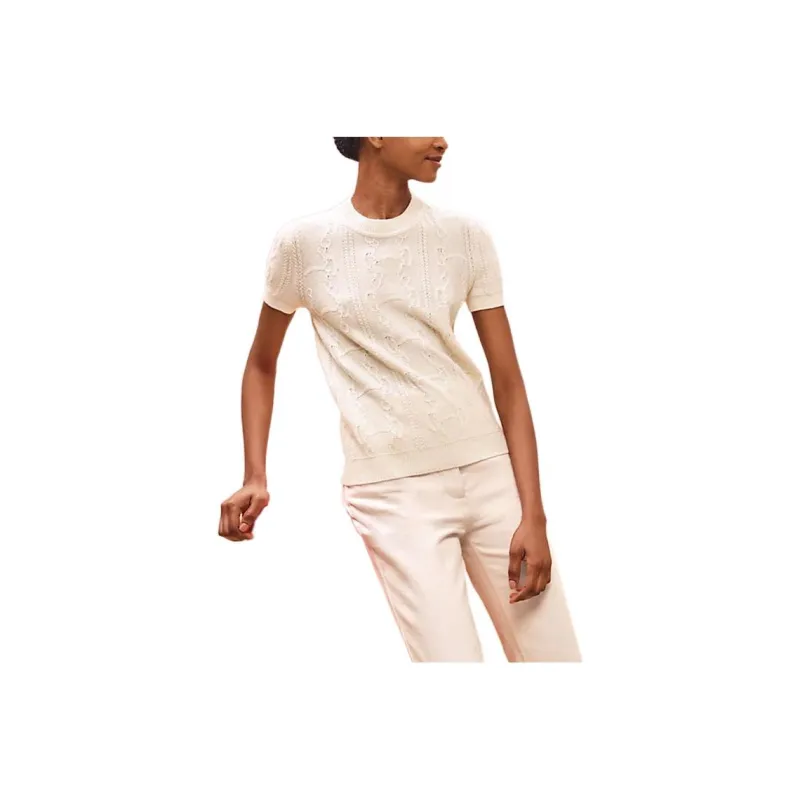 HERMES FW22 Sweater Women's Beige-0