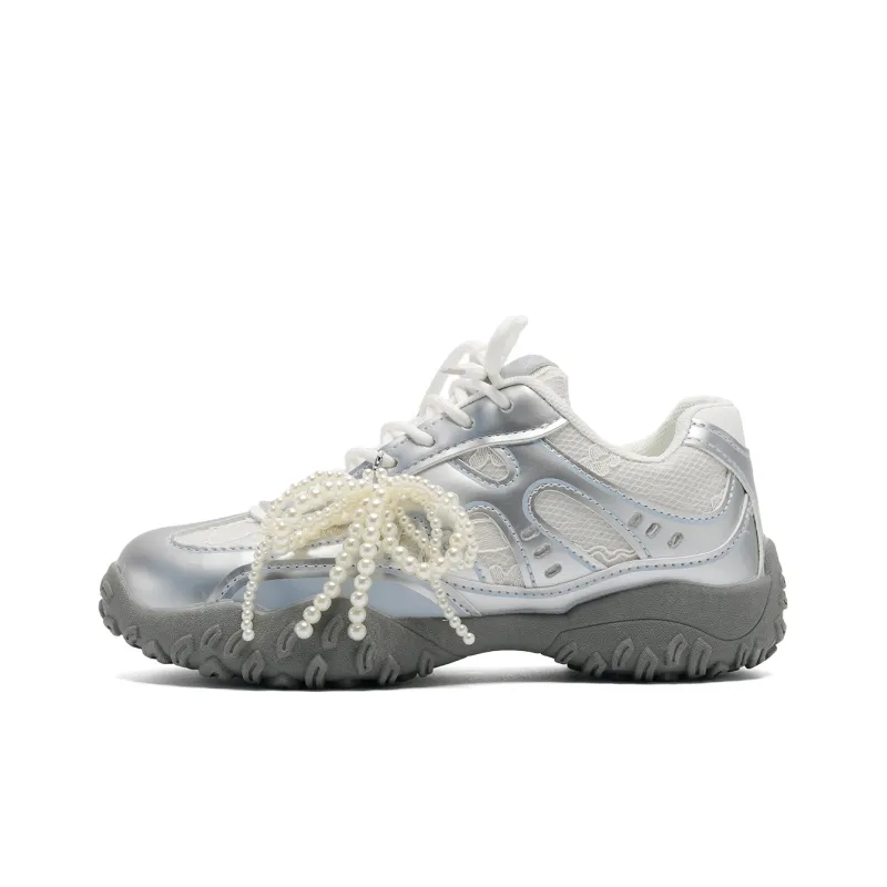 7 SEVFUN Wear resistant And Lightweight Low Top Chunky Sneakers Women's-1