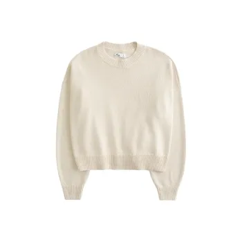 Hollister Sweater Women's Cream