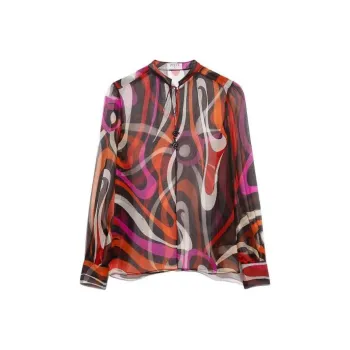 Pucci Wave print Silk Blouse