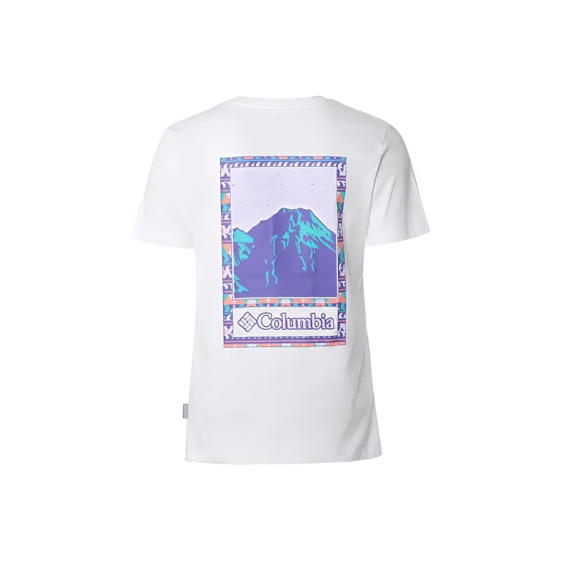 Columbia T Shirts Women's White-0