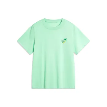 LiNing Sports Life Collection T Shirt Women's Cooling Green