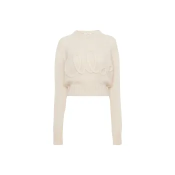 Chloé Logo embellished Sweater