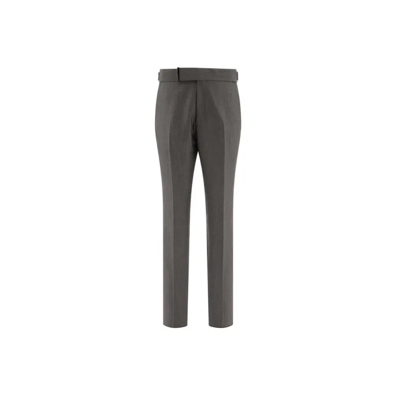 TOM FORD Yarn Dyed Mikado Atticus Trouser-0