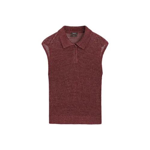 Massimo Dutti T Shirt Women's Red